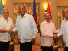 Haiti - Politic : ACS - Bilateral meetings with President Martelly