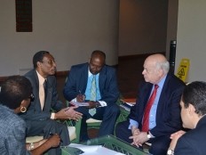 Haiti - Elections : The President of CTCEP met José Miguel Insulza of the OAS