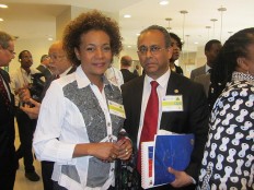 Haiti - Reconstruction : Interventions of Albert Ramdin and Michaëlle Jean in CAED
