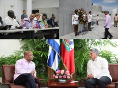 Haiti - Cuba : End of the official visit of Prime Minister Lamothe
