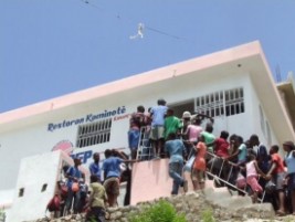 Haiti - Social : Inauguration of a community restaurant in Haut Canapé-Vert