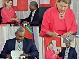 Haiti - Environment : Signing of an agreement of nearly 6 million with Switzerland