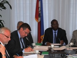 Haiti - Politic : Meeting around the Haitian-Canadian cooperation