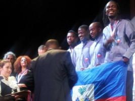 Haiti - Culture : Congratulations to Jean Jean Roosevelt, Gold Medal of the French song