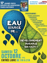 Haiti - Diaspora: 10th Open Day of Associations Franco-Haitian