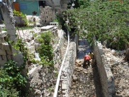 Haiti - Environment : Phase II of works of the ravine Mangonès in Martissant