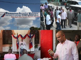 Haiti - Social : Laurent Lamothe visited Saint-Marc