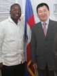 Haiti - Economy : Wilson Laleau talking about investments with South Korea