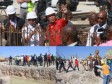 Haïti - Reconstruction : Le Président Martelly inspecte les travaux du Quai Nord