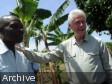 Haiti - Economy : Visit of Bill Clinton in Haiti