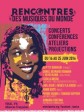Haïti - Culture : 2ème Édition Rencontres des Musiques du Monde (Programme)