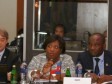 Haiti - Sports : Minister Régine Lamur in the Dominican Republic