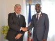 Haiti - Politics : Minister Fleurant receives IDB mission