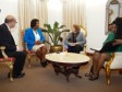 Haiti - Politic : Martine Moïse meets US officials