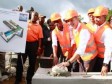 Haiti - Economy : Laying the cornerstone of the micro-Industrial Park Moreau/Camp-Perrin