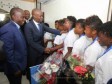 Haiti - Politic : Presidential Welcoming for Grenadières