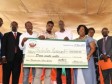 Haiti - Politic : Award ceremony of «La Renaissance» contest in Camp Perrin