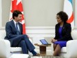 Haïti - Politique : Justin Trudeau appelle au renouvellement du mandat de Michaëlle Jean