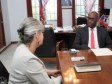 iciHaiti - Politic : Meeting between Minister Fleurant and the new head of OCHA