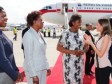 Haiti - Politic : Her Majesty the Queen of Spain Letizia in Haiti