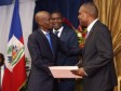 Haiti - Politic : Presentation of the Prime Minister appointed to the National Palace