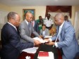 Haiti - FLASH : PM Jean Michel Lapin deposites his documents at the Senate