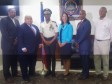 Haiti - Security : Rameau Normil met with Ambassador Sison