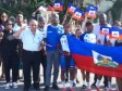 Haiti - Cuba : Caribbean Cycling Championship, Haiti on the podium