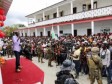 Haiti - Politic : President Moïse visits the Vallée-de-Jacmel