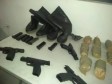 Haiti - Security : Discovery of weapons and ammunition in a container