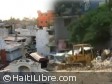 Haiti - Reconstruction : A roundabout in place of the Cemetery