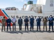 Haiti - USA : Donation of parts and materials from the US Coast Guard to the Haitian Coast Guard