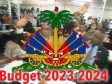 Haiti - Budget 2023-2024 : The Council of Ministers votes a budget of 320.64 billion Gdes, an increase of 20%