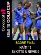 Haiti - FLASH Gold Cup W 2024 : Our Grenadières crush the «Sugar Girls» of St Kitts & Nevis [13-0]