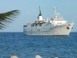 Haiti - Carnival 2013 : The Adriana arrived in the bay of the Cap-Haitien