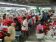Haïti - Économie : 4 millions de dollars pour la création d'emplois dans le textile