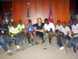Haiti - Social : Pamela White met with young disabled sports enthusiasts Haitians