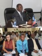 Haiti - Economy : Launch of the sectoral table «Trade and Industry»
