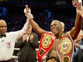 Haïti - Sports : Visite du champion du monde de boxe haïtien Stevenson Adonis