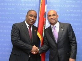 Haiti - Politic : PM welcomes the election of offices of 2 Houses