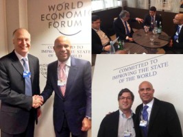 Haïti - Politique : Travail positif du Premier Ministre Lamothe à Davos