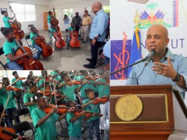 Haiti - Music : Presentation of the first components of the Orchestra of the National Music Institute of Haiti