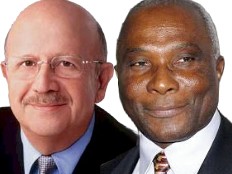 Haiti - Politic : Jacques Edouard Alexis met Carlos Morales Troncoso