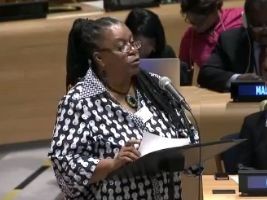Haiti - Social : Intervention of the Minister Rose Anne Auguste to the United Nations