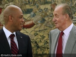 Haïti - Diplomatie : Le Président Martelly salue l’abdication du Roi d’Espagne, Juan Carlos