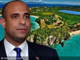 Haiti - Politic : Tour of the Prime Minister on the Ile-a-Vache