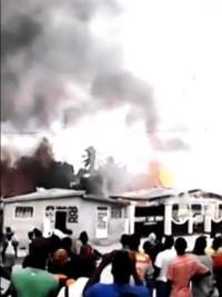 Haiti - Security : The St. Gerard University burned down