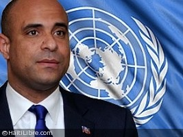Haiti - Politic : Prime Minister Lamothe in New York