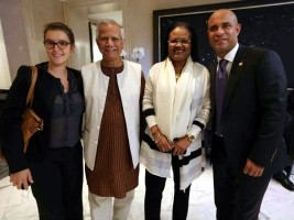 Haïti - Environnement : Le Premier Ministre et Muhammad Yunus discutent d’un projet d’agro-foresterie