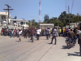 Haiti - Petit-Goâve : 14th day of protest at the call of BOD...